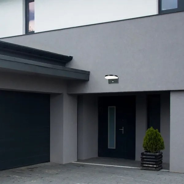 Rabalux 77119 -Applique da esterno con sensore BATIDA LED/9W/230V IP54 nero