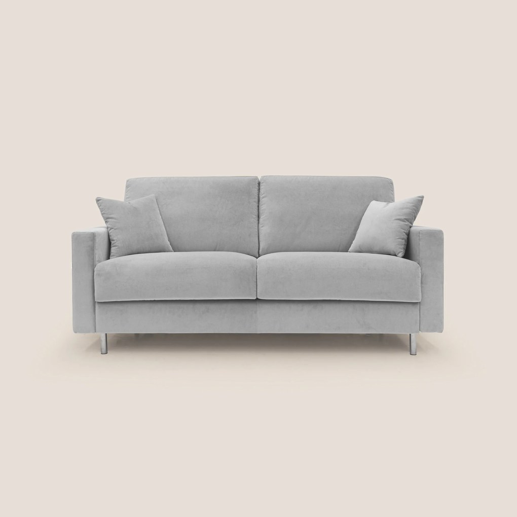 Andromeda divano letto moderno in pregiato velluto LUXURY