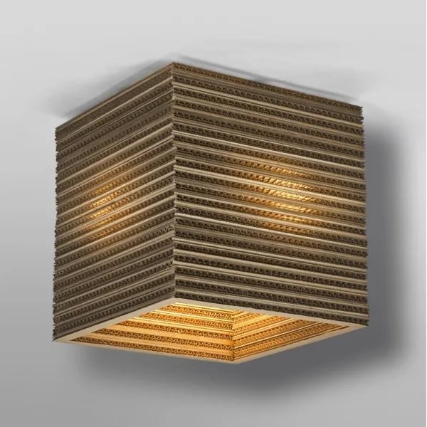 Ledvance - Plafoniera DECOR CARDBOARD 1xE27/15W/230V 25x25 cm