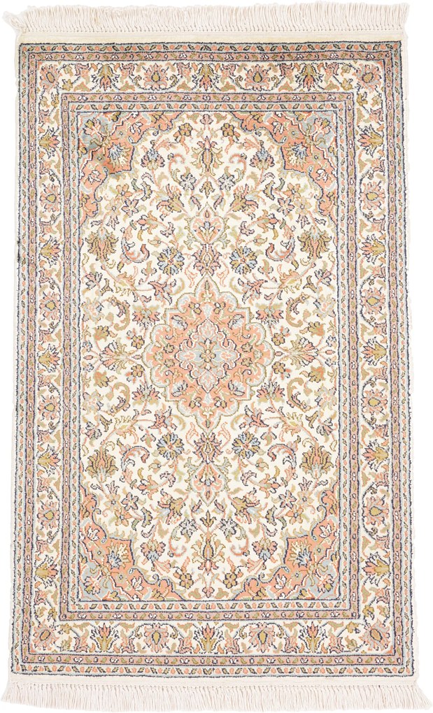 Cashmere Silk Tappeto orientale 100x60 (Indian) Annodato A Mano