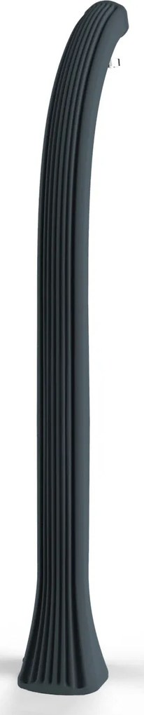 Doccia Solare da Giardino 35L Miscelatore Arkema Happy XL Grigio Antracite...