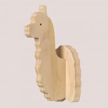 Appendiabiti Da Parete In Legno Pypa Kids Lama - Sklum
