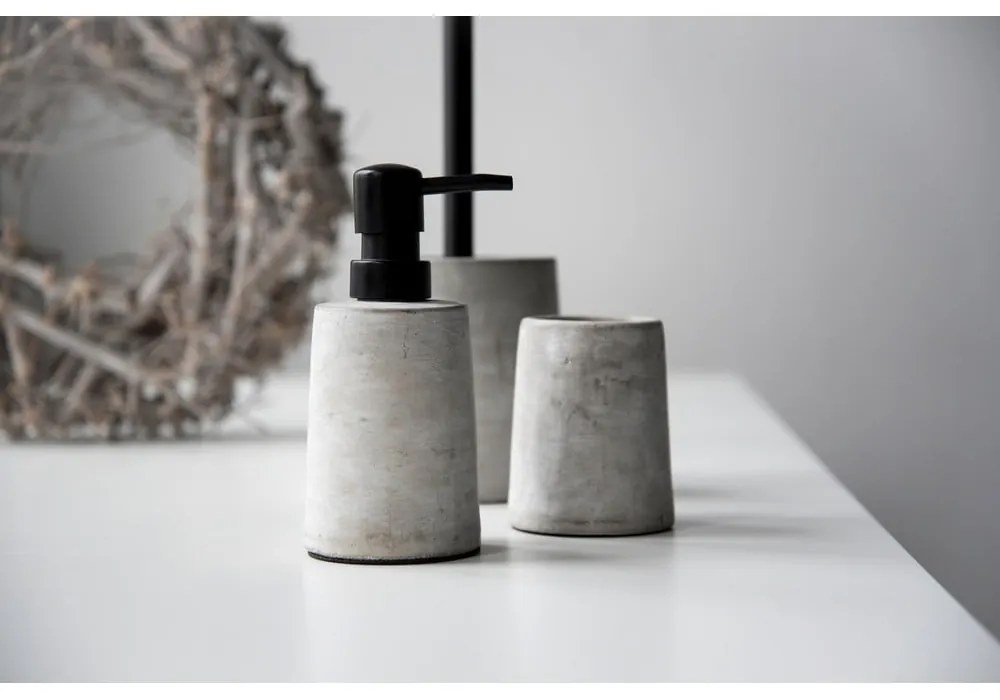 Distributore di sapone in cemento grigio Villena - Wenko