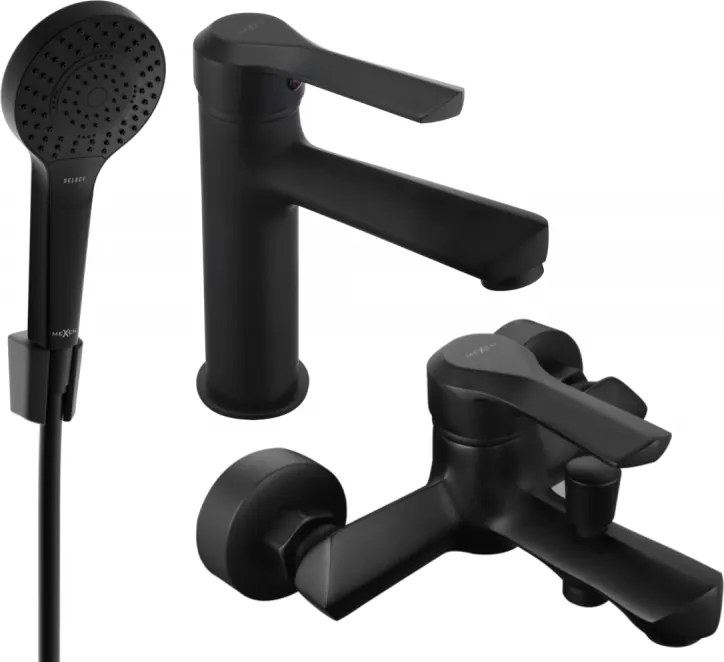 Mexen Sabre R05 set da bagno, nero - 72103R05-70