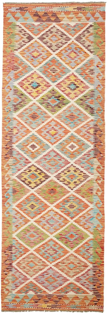 Kilim Tappeto orientale 90 x 260 (Pakistan) Tessuto A Mano