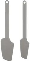 Set 2 spatole in silicone grigio