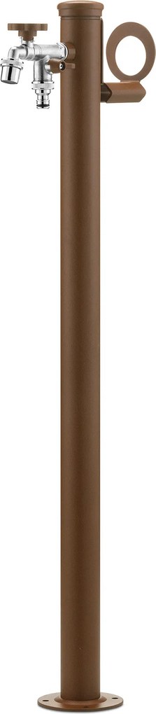 Fontana da Giardino con Doppio Rubinetto Belfer 42/SRR Ruggine...
