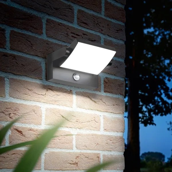 Ideal Lux - LED Applique da esterno con sensore LED/21W/230V antracite