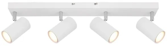 Globo 57911-4W - Faretto ROBBY 4xGU10/35W/230V bianco