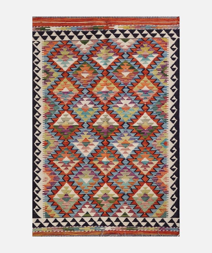 Kilim Tappeto 150 x 100 (Pakistan) Tessuto A Mano