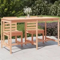 Tavolo da Giardino 203,5x90x110 cm in Legno Massello di Douglas 824107