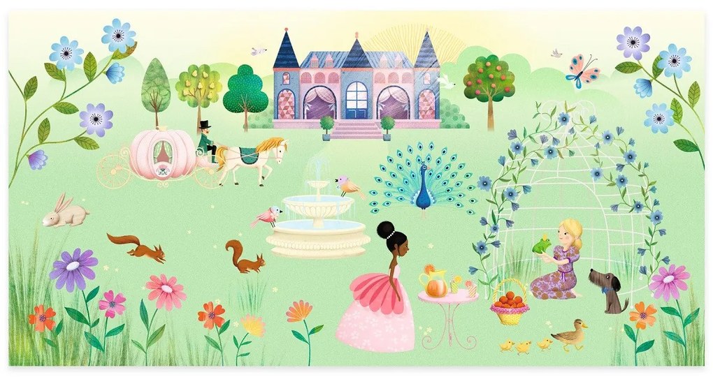 La vita al castello - Adesivi con storie