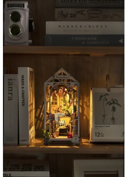 RoboTime - LED Fermalibri Giardino casa 3D puzzle 2xAAA