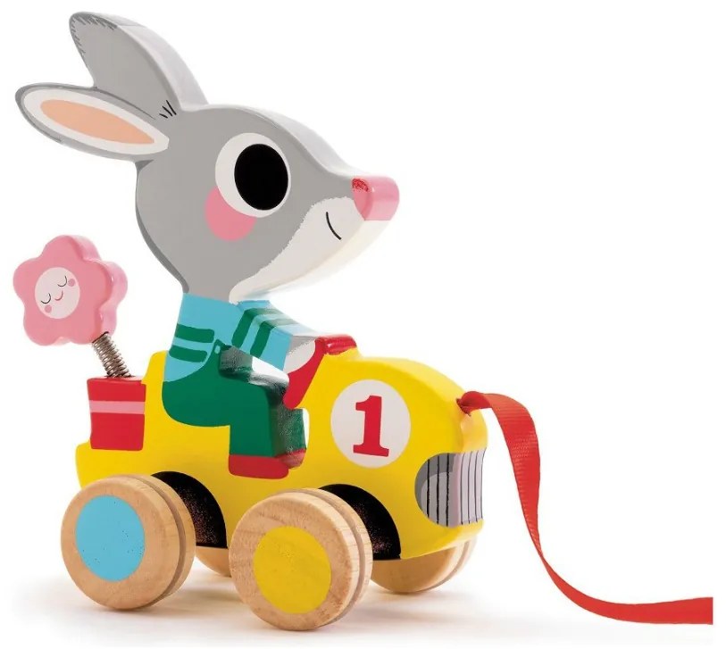 Giocattolino da trainare - coniglio