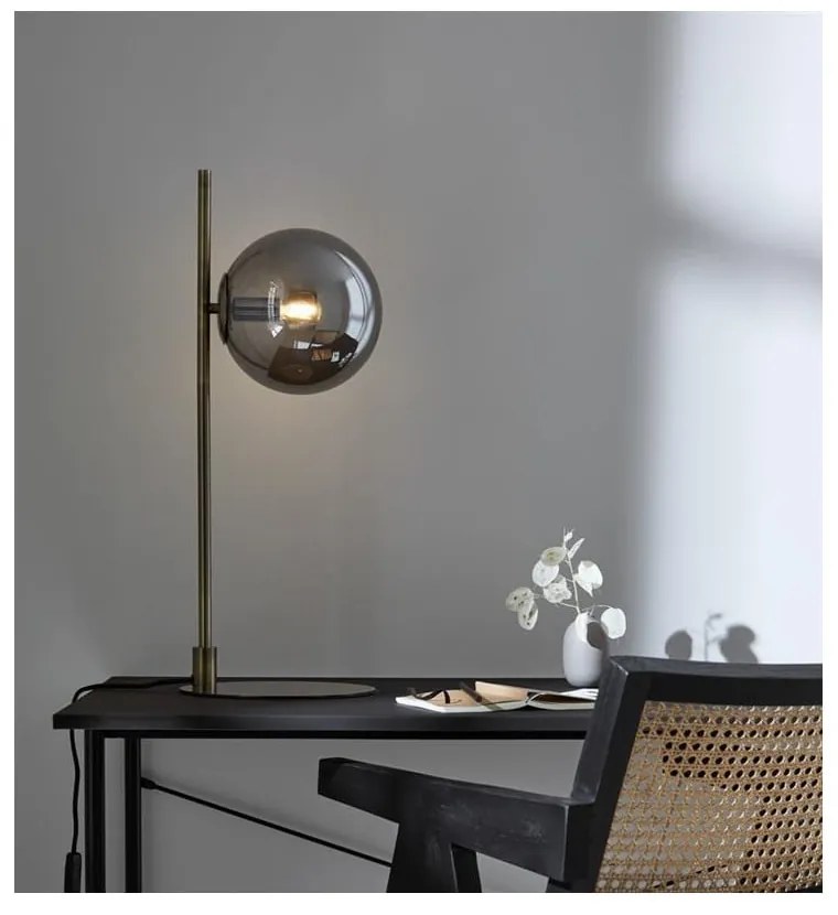 Lampada da tavolo nera, altezza 62,5 cm Dione - Markslöjd