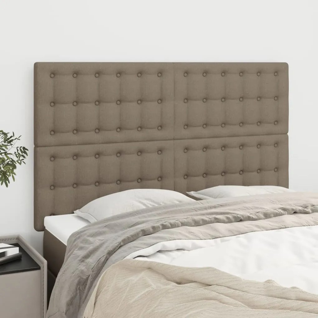 Testiere 4 Pz Tortora 72x5x78/88 Cm İn Tessuto /