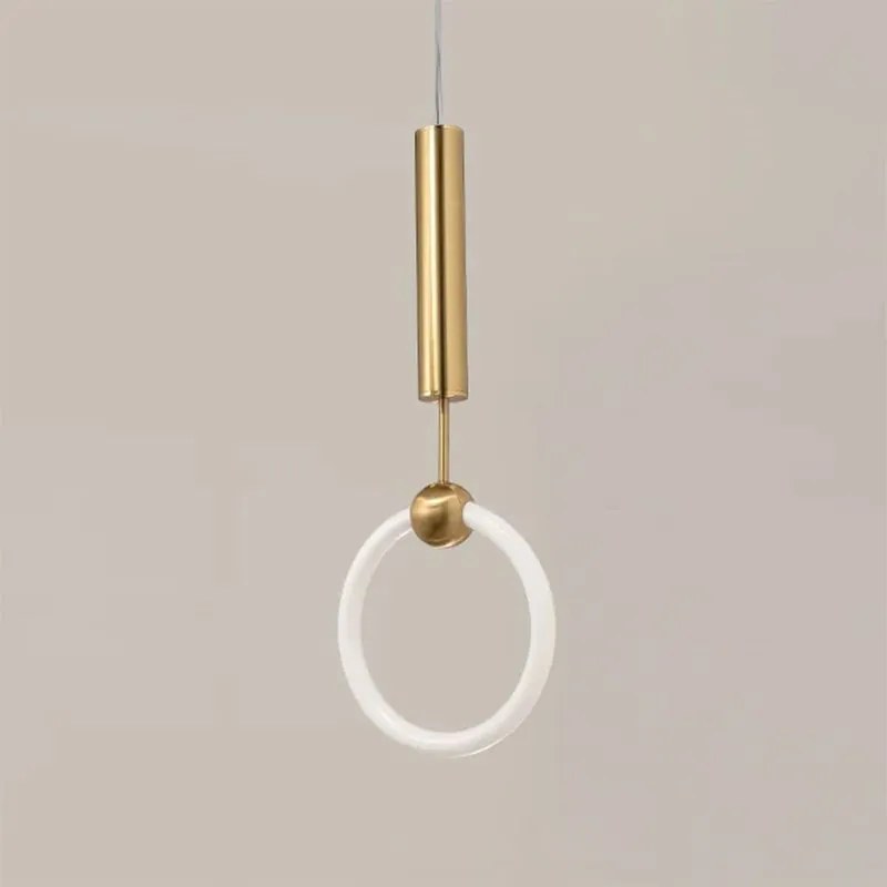 Lampada a sospensione LED LHJ059-1CP Brush Gold