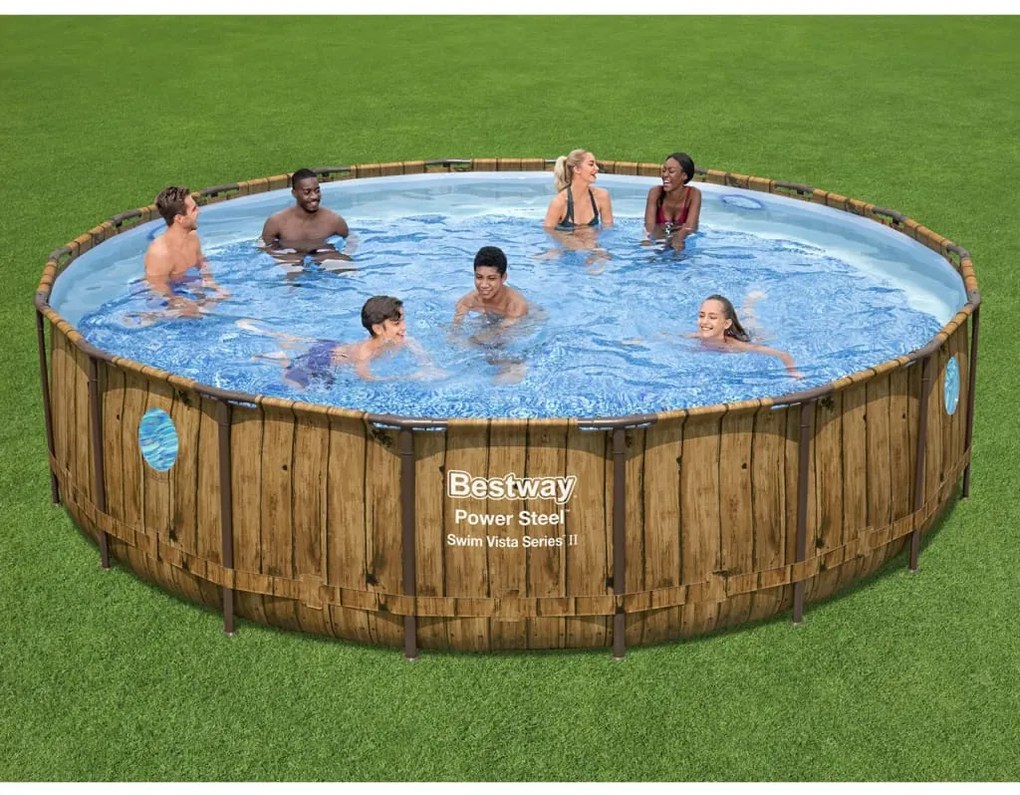 Set Piscina Power Steel 549x122 Cm /