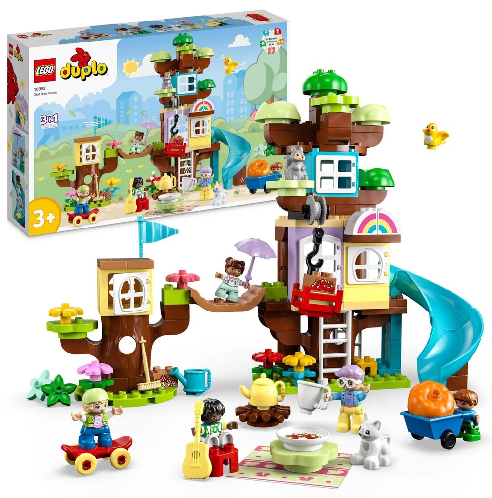 Casa sull'albero 3 in 1 Lego Duplo Town