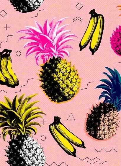 Mindthegap Carta da parati Flying Objects - Pink