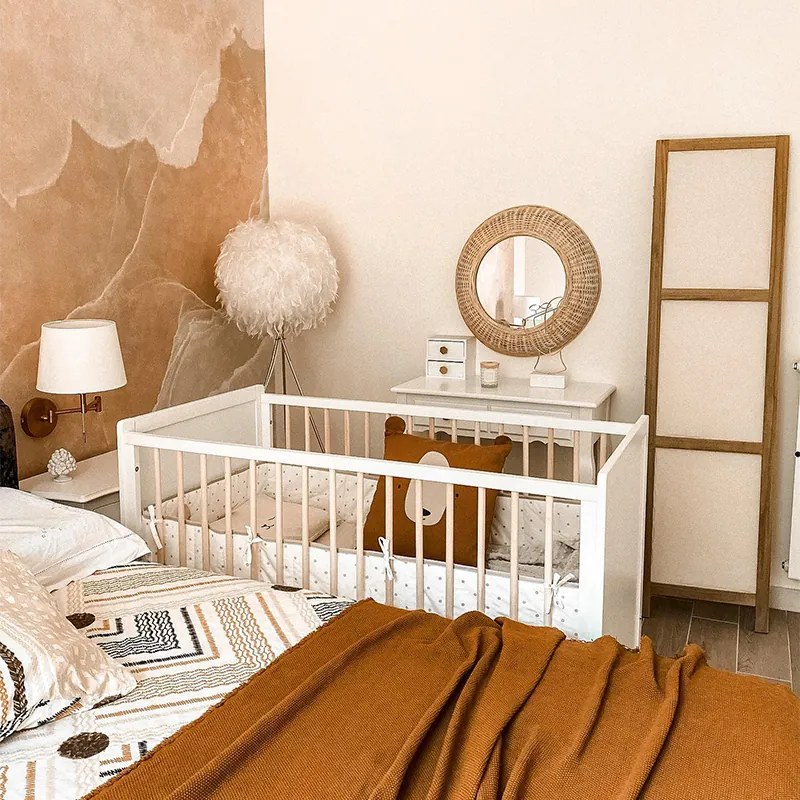 Lampada da terra romantica bianca - Feather