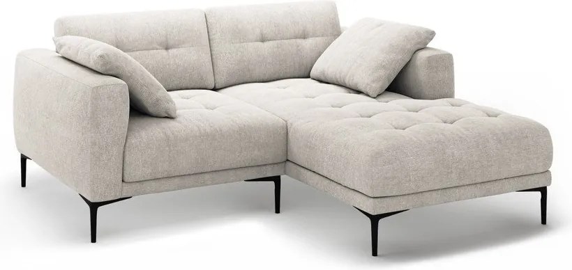 Divano angolare beige (con penisola a destra/con chaise lounge) Bemy – Micadoni