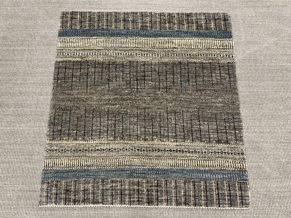 Loribaft Tappeto 110 x 100 Marrone (Iran) Annodato A Mano