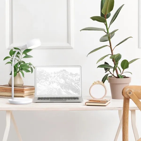 Solight WO3000-W - Lampada da tavolo LED dimmerabile LED/4,5W/5V 3000/4000/6500K bianco