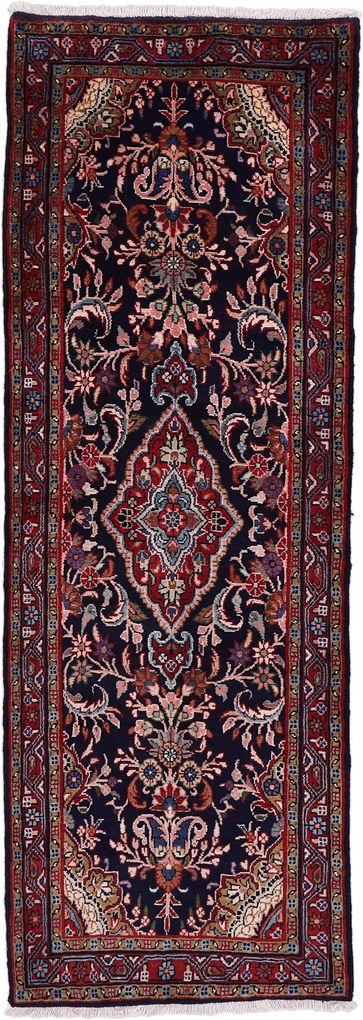 Moud Tappeto persiano 90 x 250 (Iran) Annodato A Mano