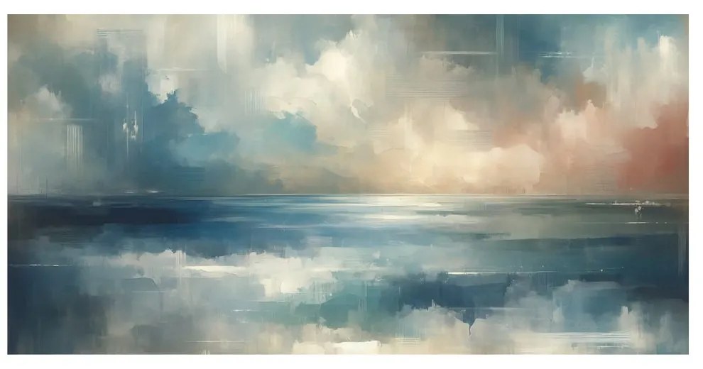 Quadro su tela – Superficie marina rilassante
