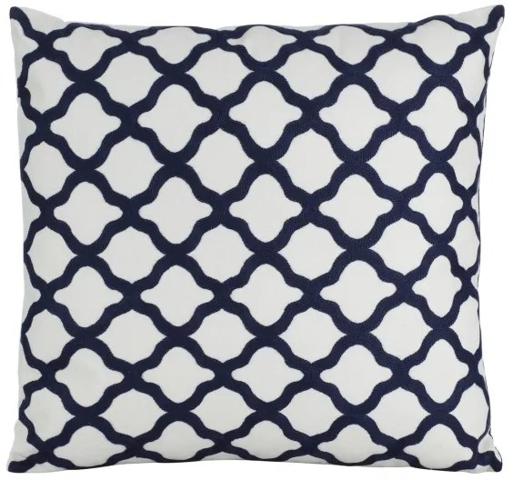Eglo 420016 - Cuscino decorativo CHEVERY 45x45 cm bianco/blu