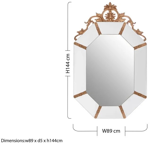 Specchio da parete 89x144 cm - Premier Housewares