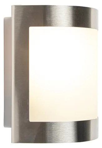 Lampada da parete per esterni moderna in acciaio inossidabile IP44 - Mira
