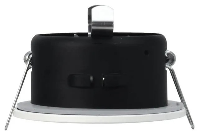 Portafaretto IP65 Tondo da Incasso per GU10 Foro Ø70mm Bianco