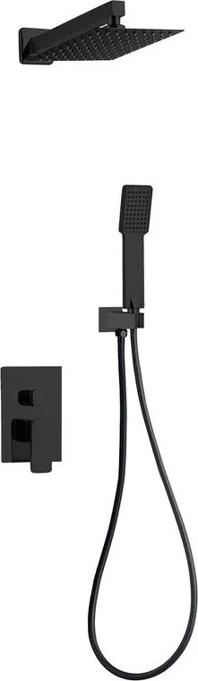 Kit incasso doccia Barby nero