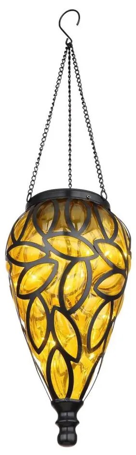 Globo 36131A - Lampada solare a LED SOLAR LED/0,9W/3,2V IP44 giallo