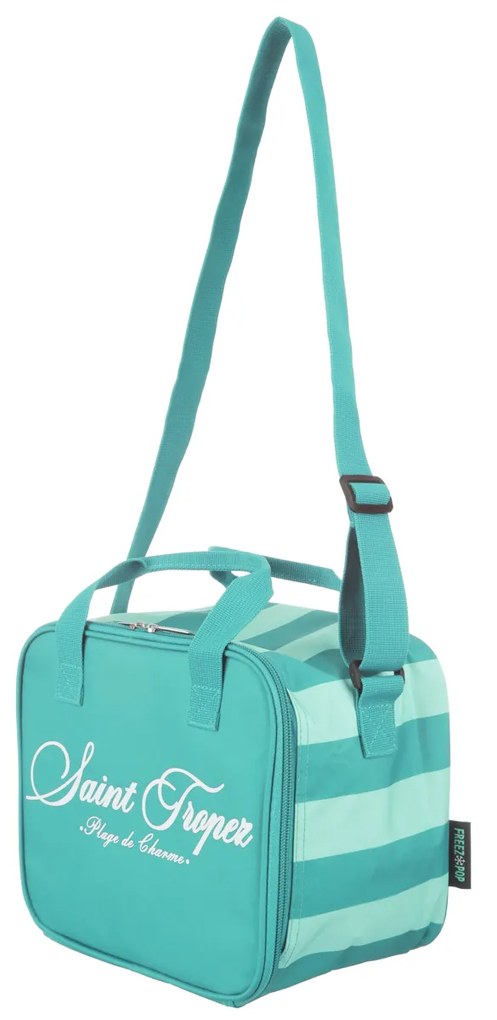 Lunch box Saint Tropez azzurro con tracolla