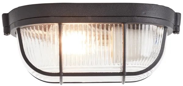 Brilliant - Plafoniera BOBBI 1xE27/40W/230V nera
