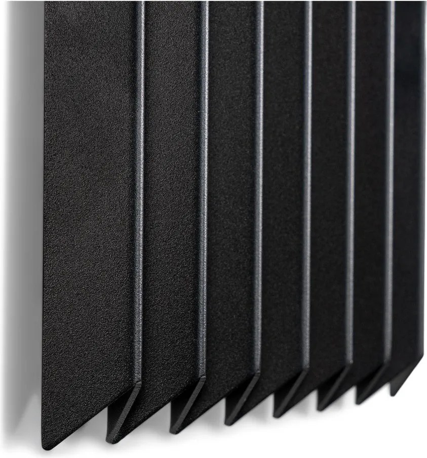 Attaccapanni da parete nero in metallo 29 cm Sensu – Spinder Design