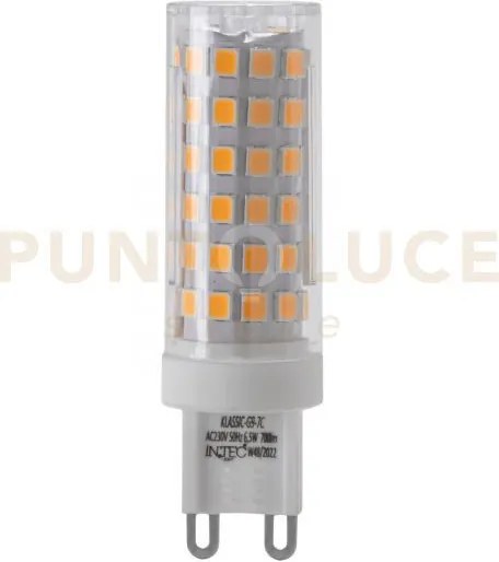 Klassic-g9-5,5c-dim lampadina led attacco g9 5.5w 650lm 3000k dimme...