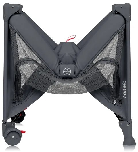 Lionelo - Lettino da viaggio LAURA Grigio Cemento