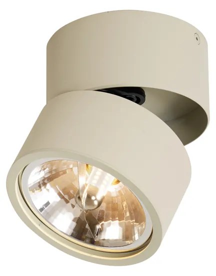 Faretto da soffitto moderno rotondo beige G9 orientabile e inclinabile - Go Nine