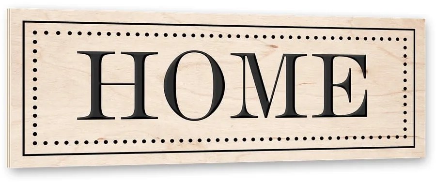 Decorazione da parete Home, 25 x 70 cm - Styler