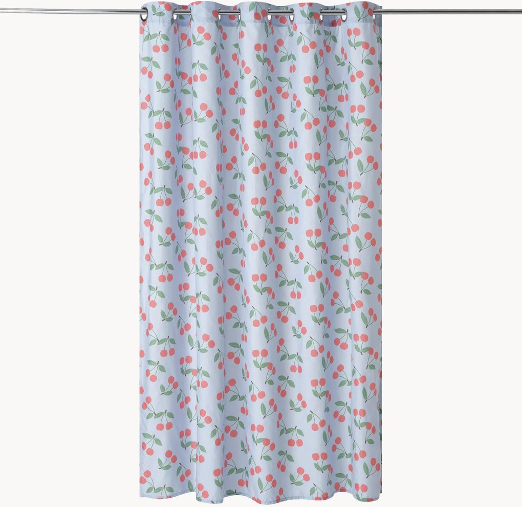 Tenda da doccia impermeabile con motivo Cerise