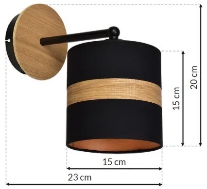 Applique TERRA 1xE27/60W/230V