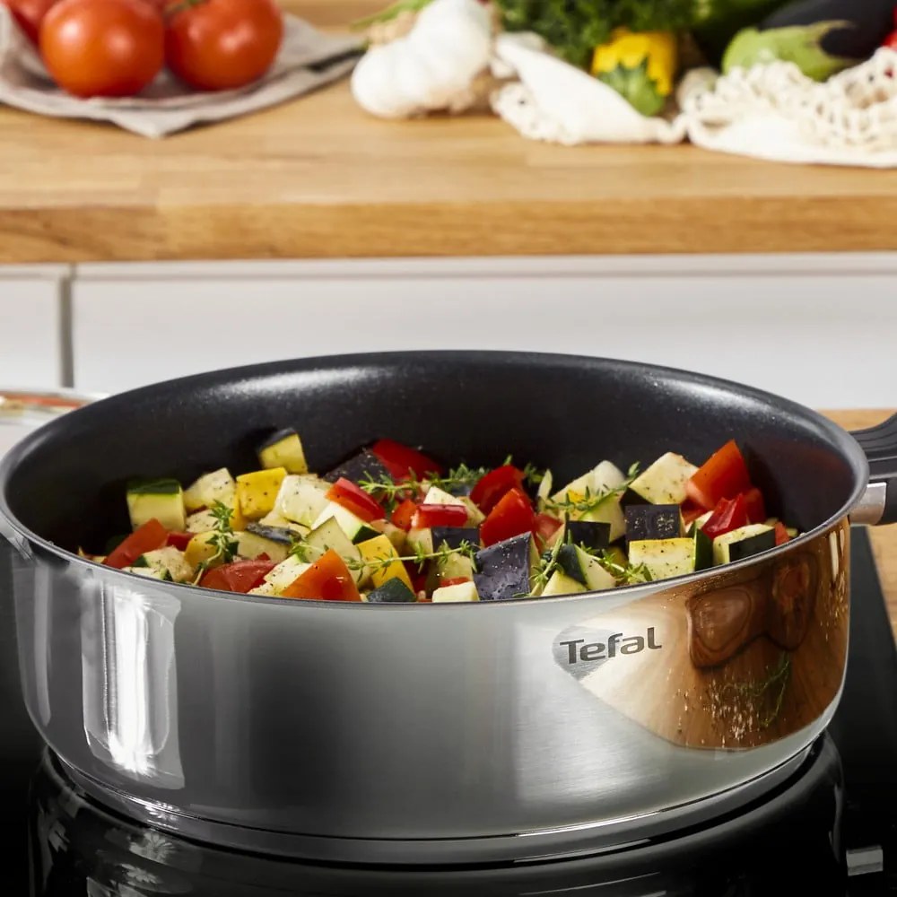 Padella in acciaio inox con coperchio ø 24 cm Daily Cook - Tefal