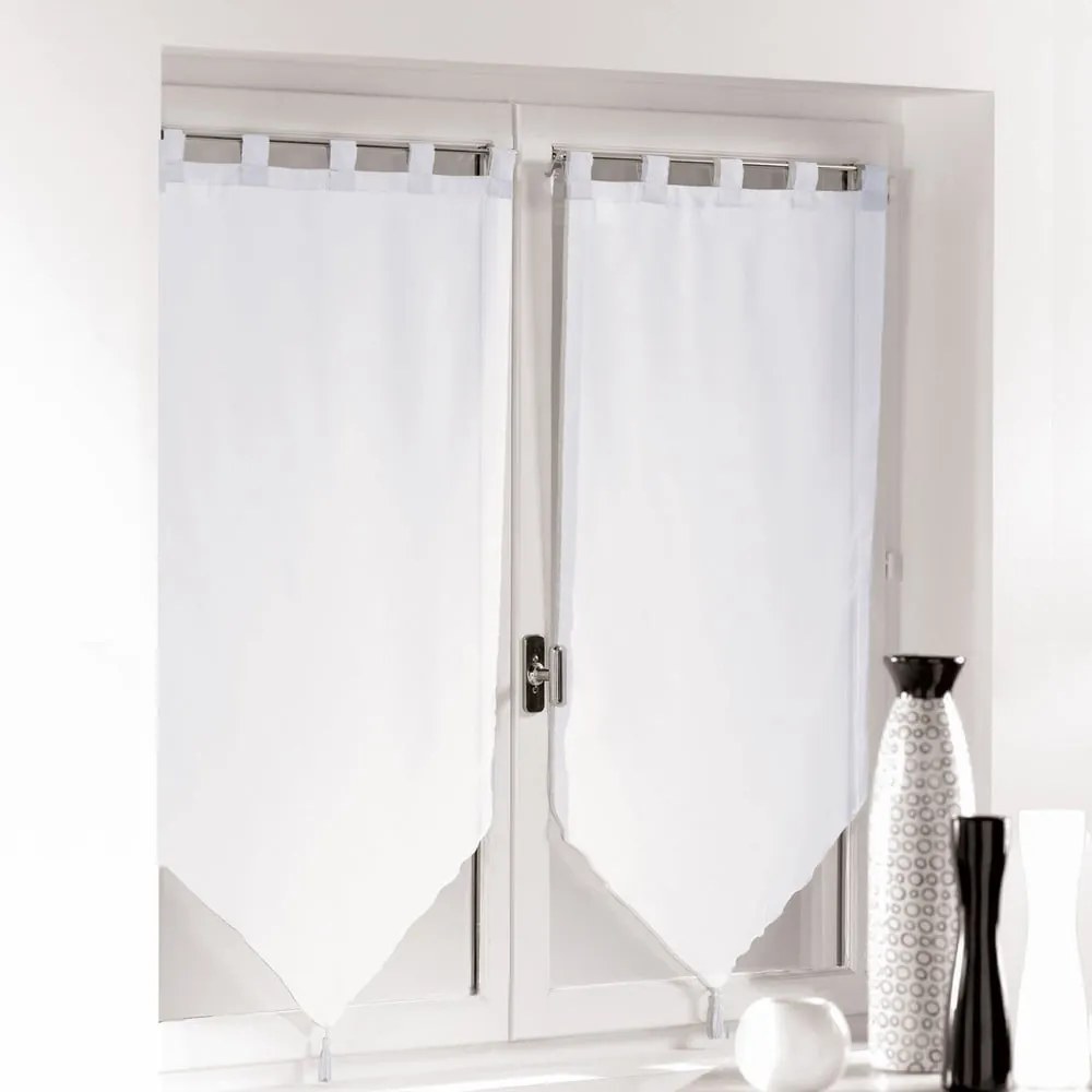 Set di 2 tende in voile bianco 60x120 cm Voiline - douceur d'intérieur