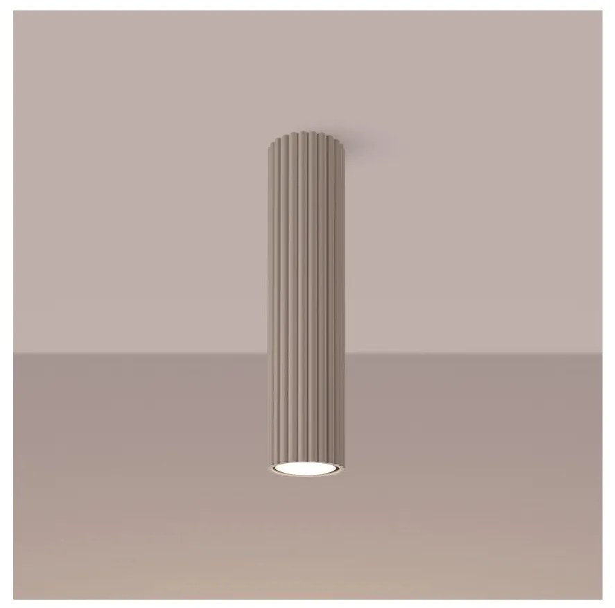 Brilagi - Faretto CRESTO 1xGU10/10W/230V 30 cm taupe