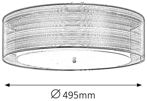 Rabalux 2634 - Plafoniera ANASTASIA 3xE14/25W