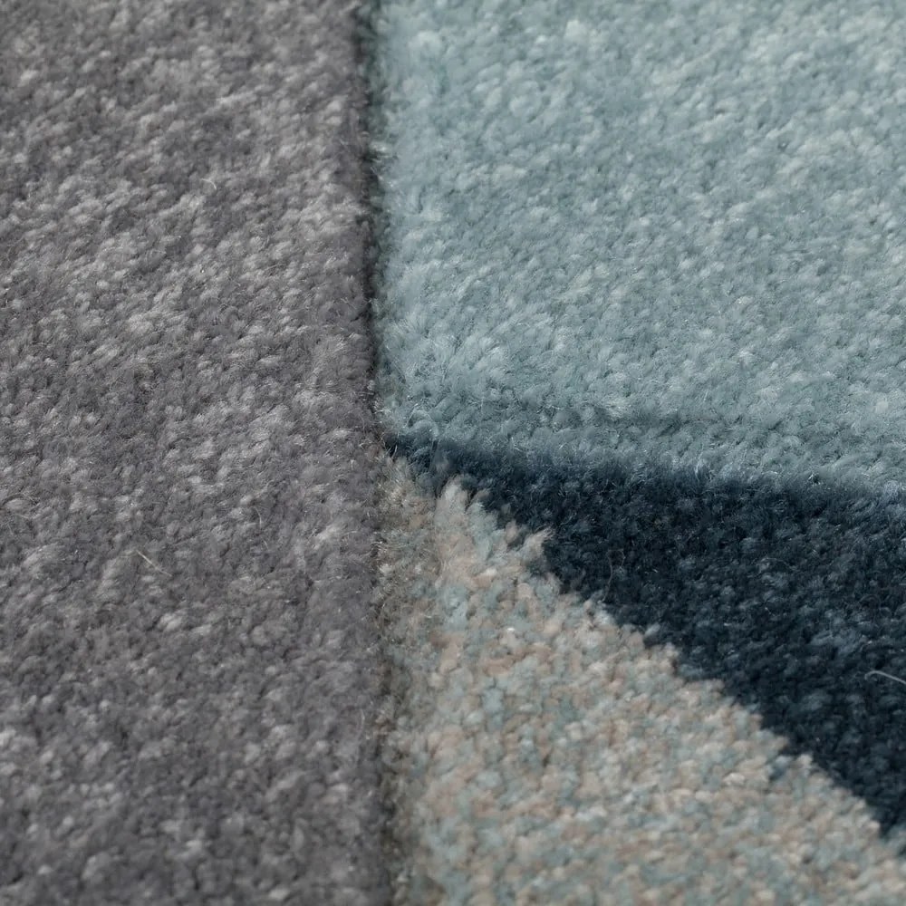 Tappeto blu/grigio 120x170 cm Aurora - Flair Rugs